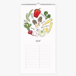 Perpetual Seasonal Produce Calendar