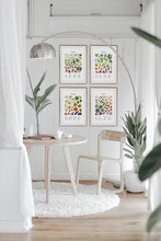 Load image into Gallery viewer, Four Seasons of Local Produce Prints