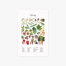 Load image into Gallery viewer, Four Seasons of Local Produce Prints