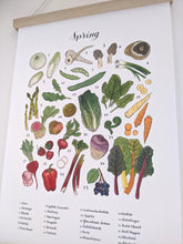 Load image into Gallery viewer, Four Seasons of Local Produce Prints