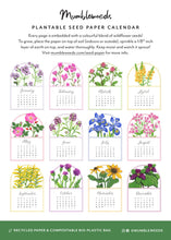 Load image into Gallery viewer, 2027 Plantable Wildflower Calendar