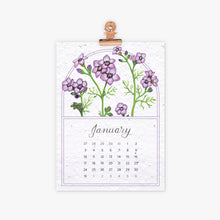 Load image into Gallery viewer, 2027 Plantable Wildflower Calendar