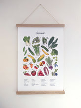 Load image into Gallery viewer, Four Seasons of Local Produce Prints