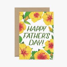 Load image into Gallery viewer, Hibiscus Happy Father&#39;s Day
